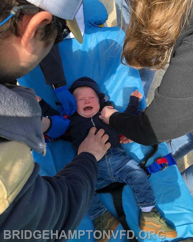 April 10, 2022
We had some tiny helpers visit our firehouse recently so our EMS company could train on our ambulance child restraints. 