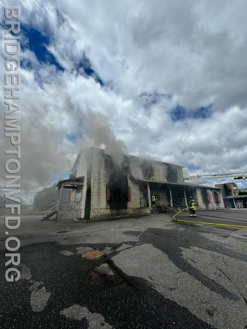 4/7/24 Bridgehampton Fire Department trains at Suffolk  County Fire Academy. 