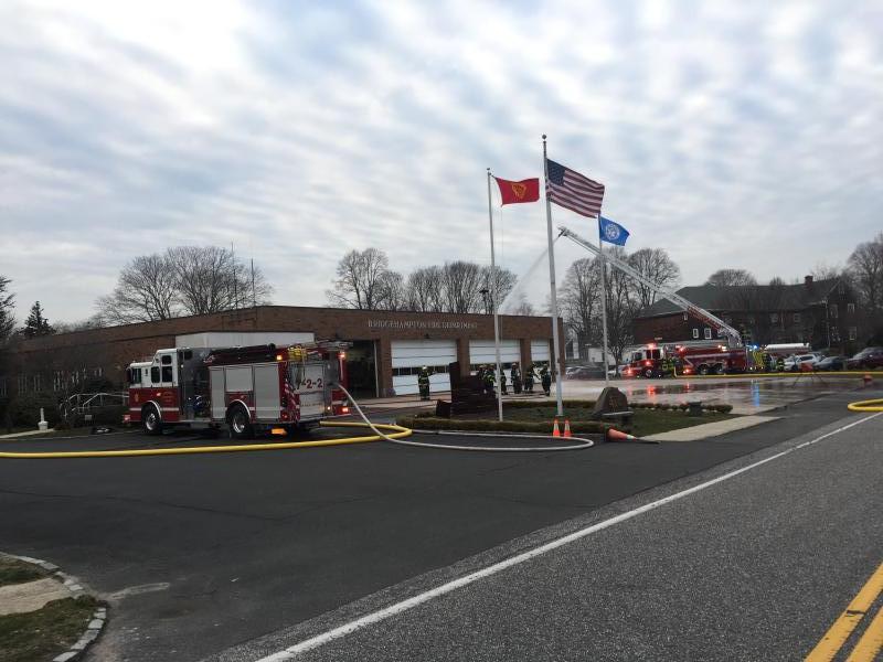 Headquarters staged as the location for the Department Drill. Fire Police secured the area. 