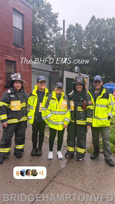 BHFD EMS Crew standing by to run! 