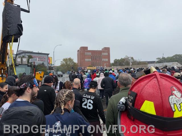 Approximately 40,000 participants took part in the 25th annual Tuennel to Towers 5 K Run and walk NYC. 