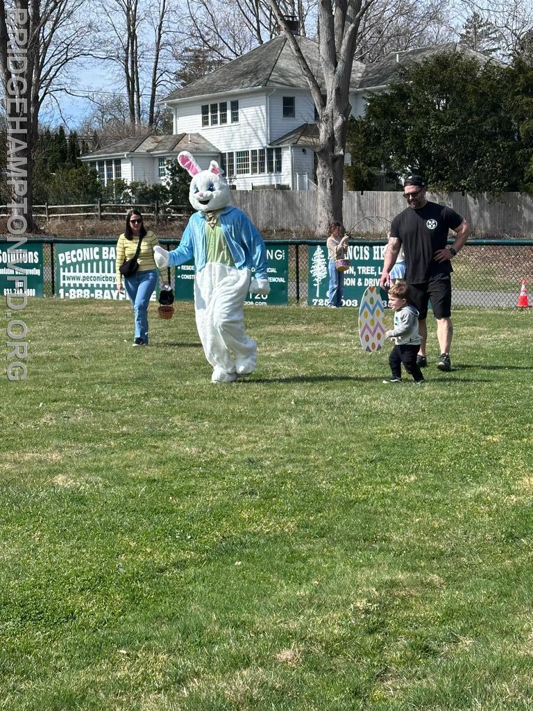 The Easter Bunny helped find the Eggs!
