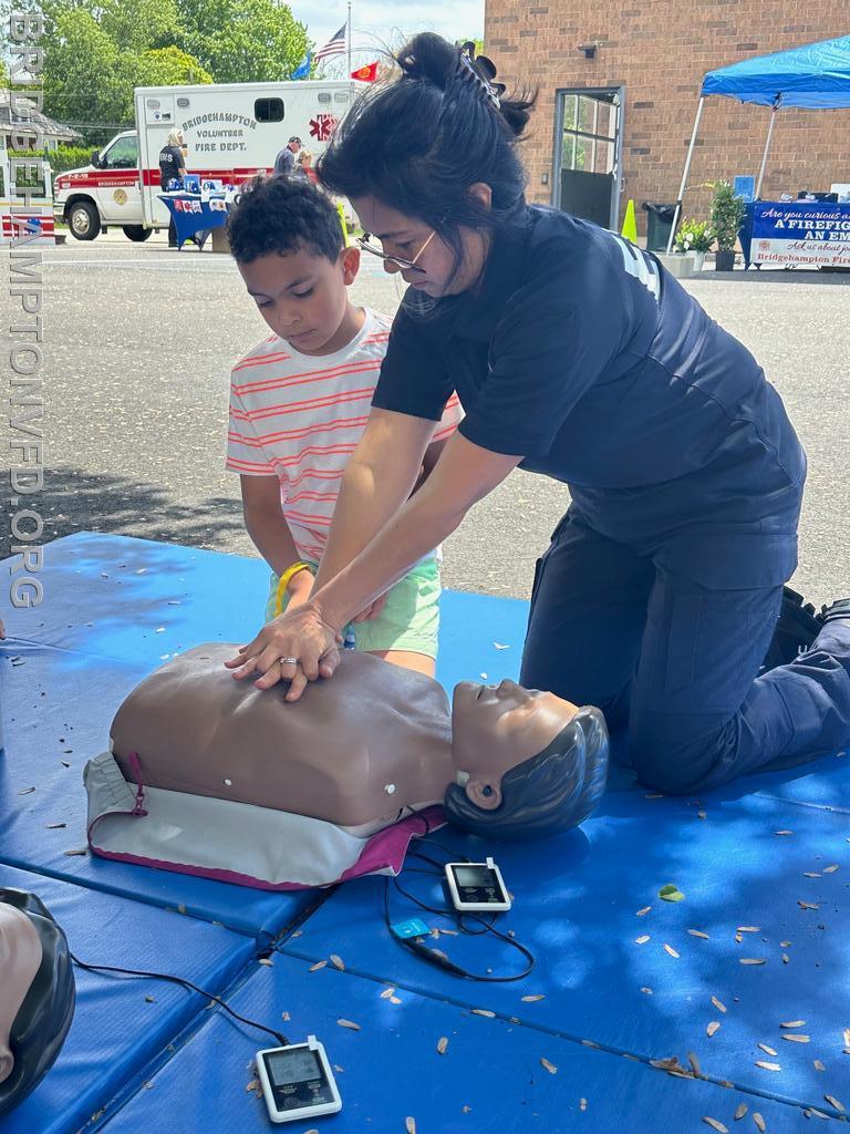May 18, 2025: EMS Week is celebrated at the Bridgehampton Fire Department. 