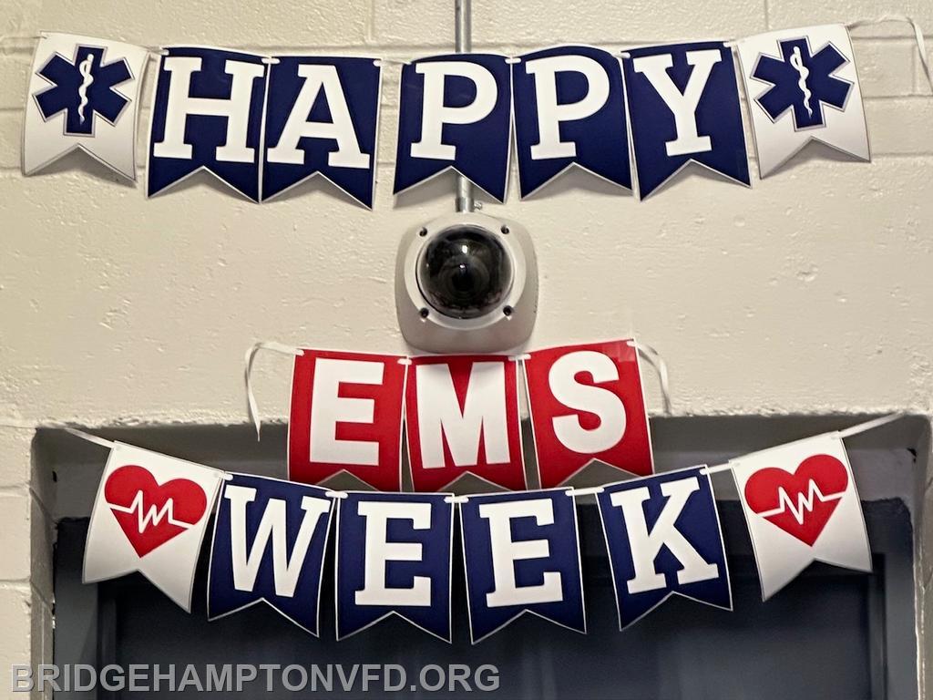 May 18, 2025: EMS Week is celebrated at the Bridgehampton Fire Department. 