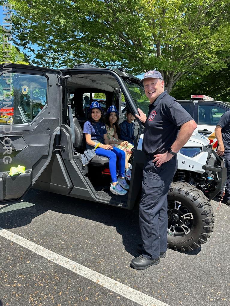 May 18, 2025: EMS Week is celebrated at the Bridgehampton Fire Department. 