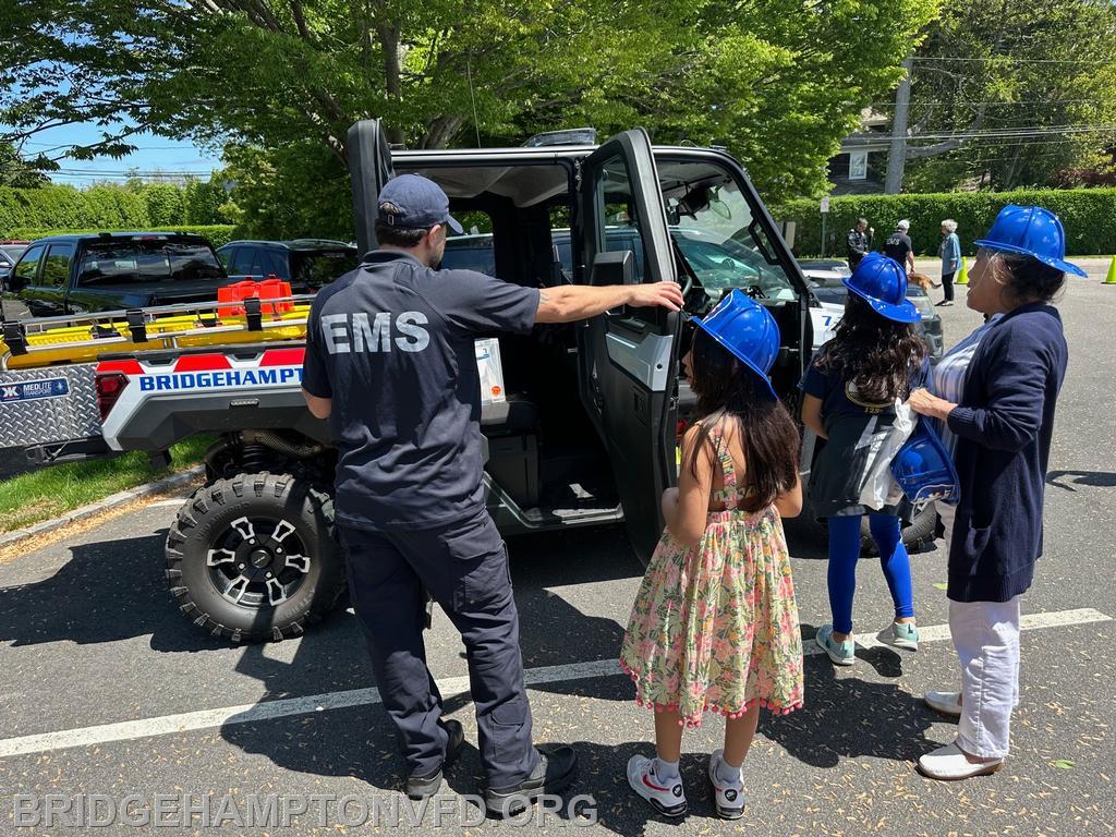 May 18, 2025: EMS Week is celebrated at the Bridgehampton Fire Department. 
