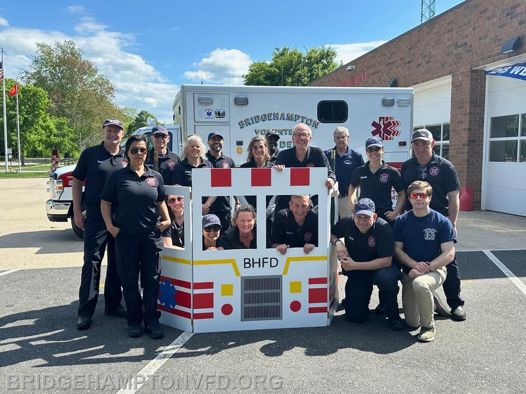 May 18, 2025: EMS Week is celebrated at the Bridgehampton Fire Department. 