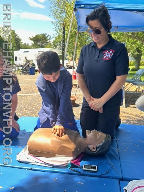 May 18, 2025: EMS Week is celebrated at the Bridgehampton Fire Department. 