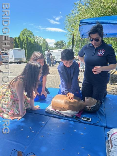 May 18, 2025: EMS Week is celebrated at the Bridgehampton Fire Department. 
