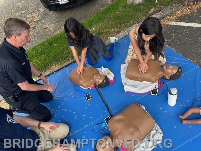 May 18, 2025: EMS Week is celebrated at the Bridgehampton Fire Department. 